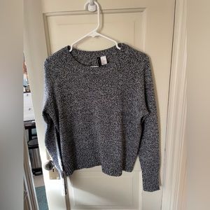 Grey pullover sweater, donating 2/12